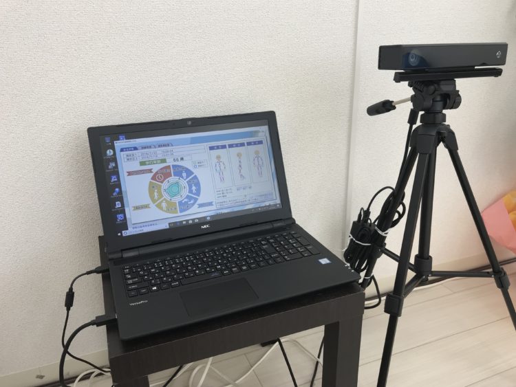 歩行年齢測定システム